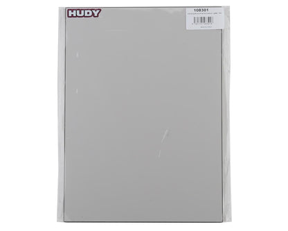 Hudy 1/10 & 1/12 On-Road Flat Set-Up Board (Lightweight) (Grey) (292x425mm)