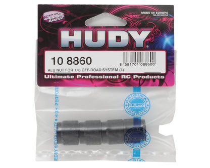 Hudy Aluminum Set-Up Station Wheel Nut (1/8 Off-Road) (4)