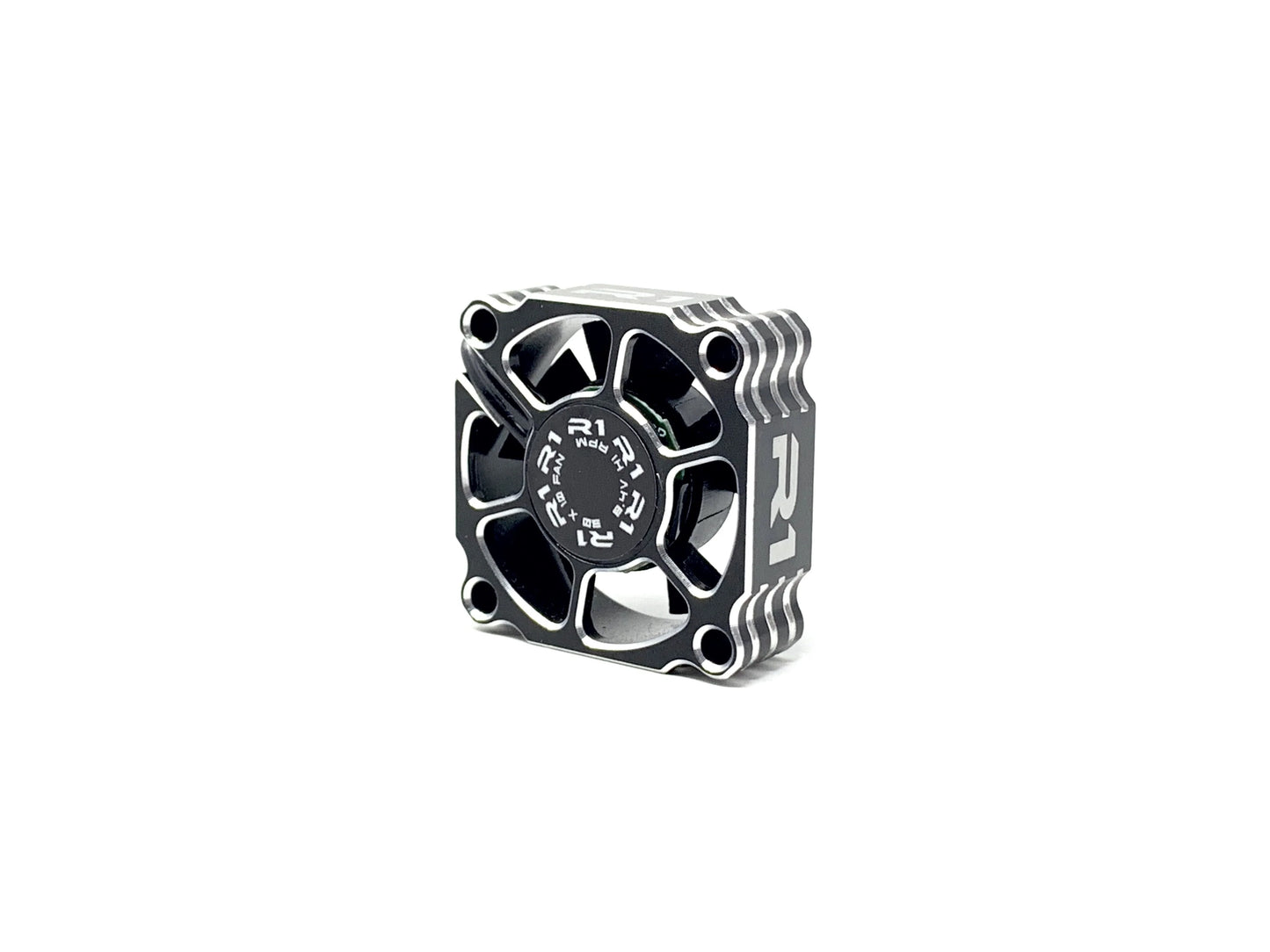 R1WURKS 8.4V 6 Spoke Aluminum 30mm Low Profile ESC Fan