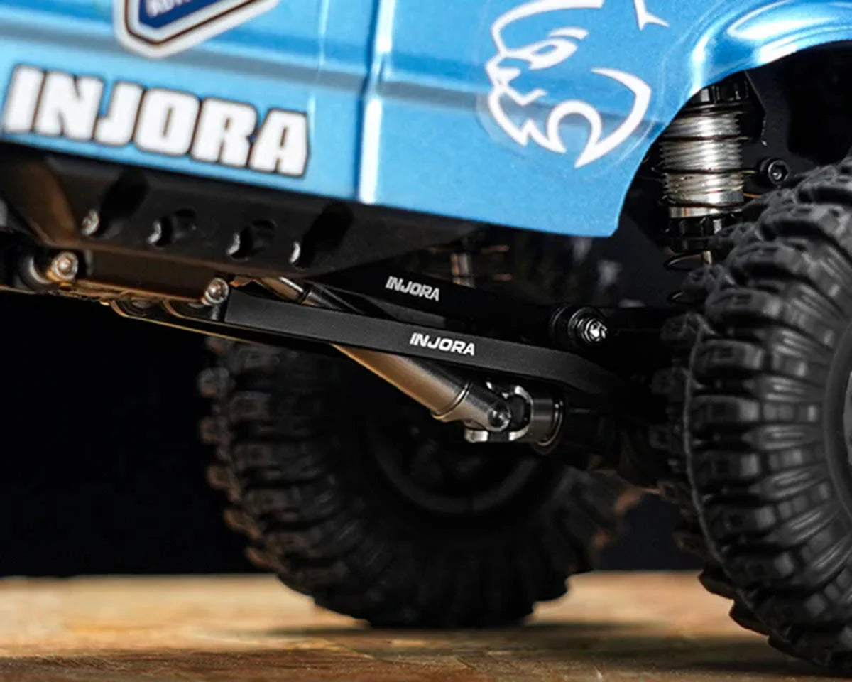 Injora Redcat Ascent-32 Aluminum High Clearance Suspension Links Set (Black)