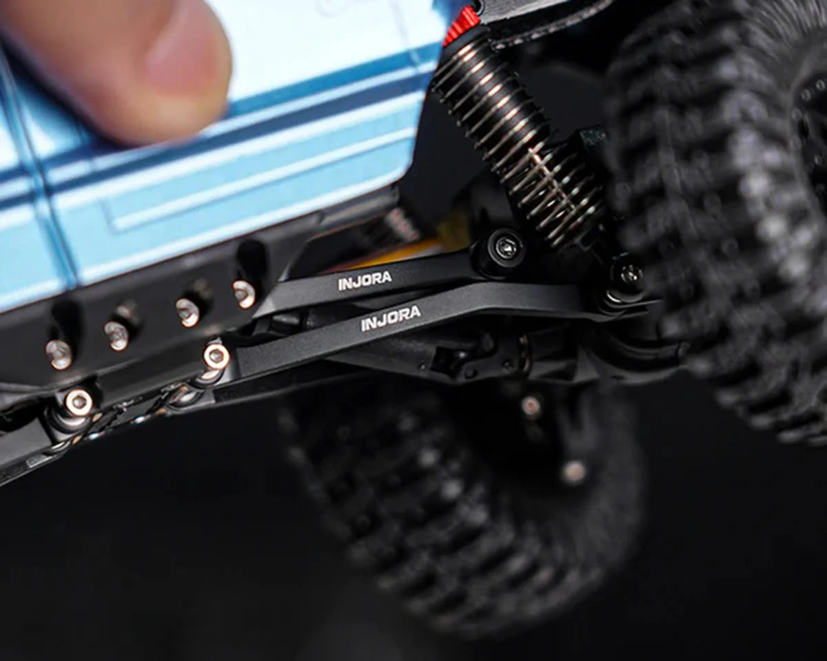 Injora Redcat Ascent-32 Aluminum High Clearance Suspension Links Set (Black)