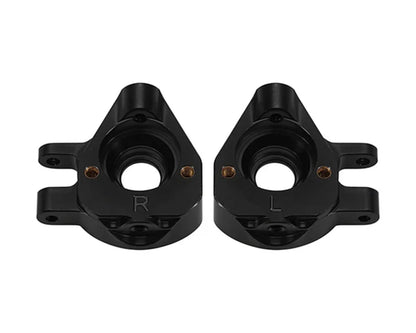 Injora Redcat Ascent-32 Brass Steering Knuckles (Black) (2) (5.4g ea)
