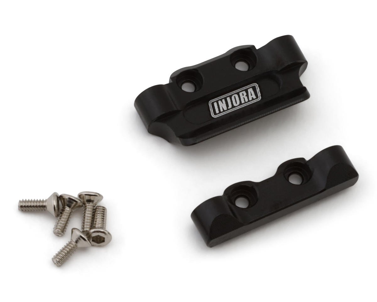 Injora Losi® Micro-B™/T™ Aluminum Rear Pin Mounts Set (Black)