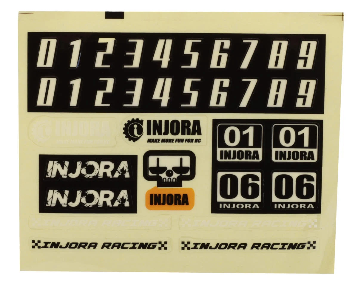 Injora 1.3" Micro Crawler Tires Silicone Rubber Inserts (68-72mm) (Soft) (4)