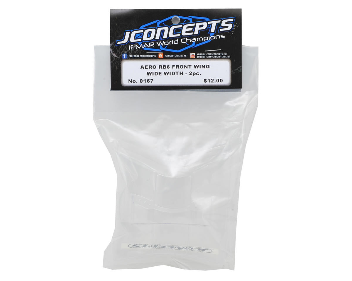 JConcepts Aero Kyosho RB6 Front Wing (Wide) (2)