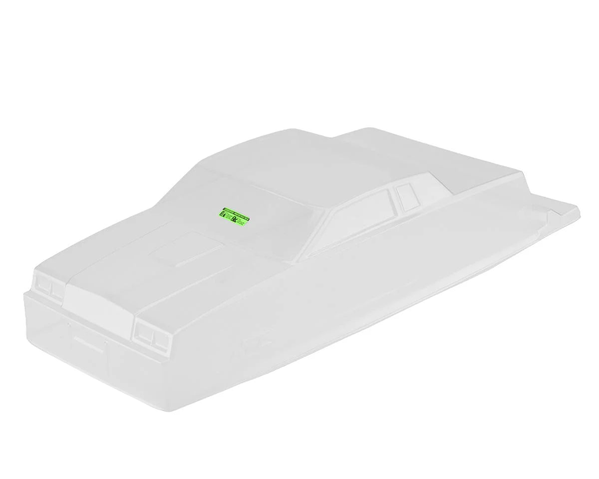JConcepts 1987 Chevy Monte Carlo Street Stock Dirt Oval Body (Clear) (Lightweight)