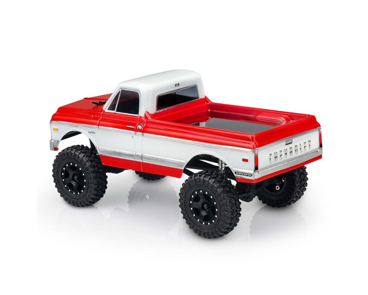 JConcepts Axial SCX24 1970 Chevy K10 Body (Clear)