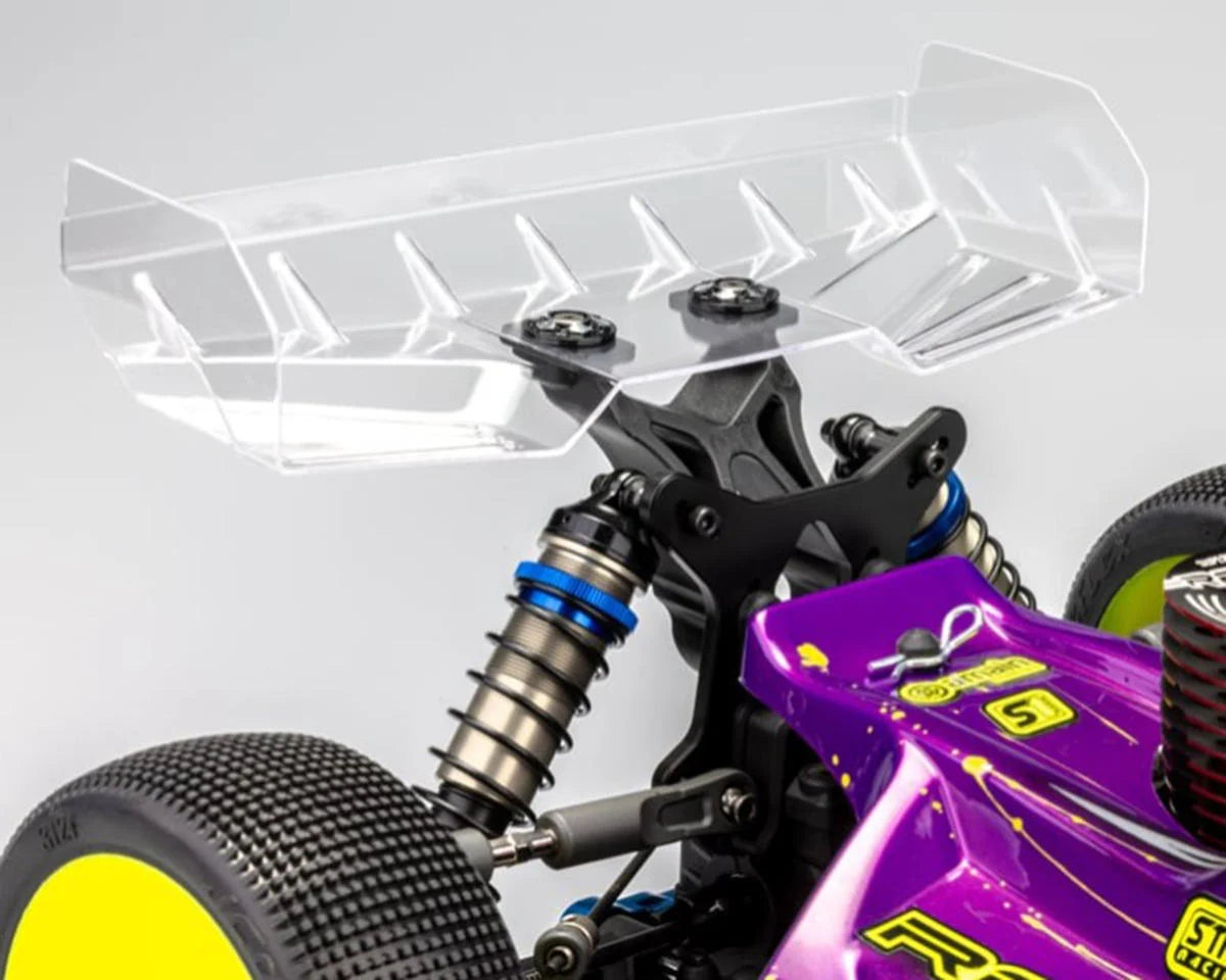 JConcepts Finnisher 1/8 Polycarbonate Rear Wing (Pre-Trimmed) (Clear)