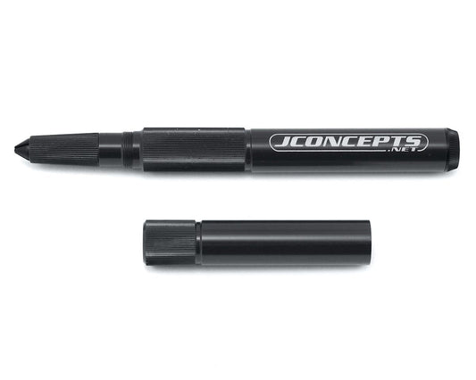 JConcepts Precision Hobby Knife Handle w/Storage (Black/Blue)