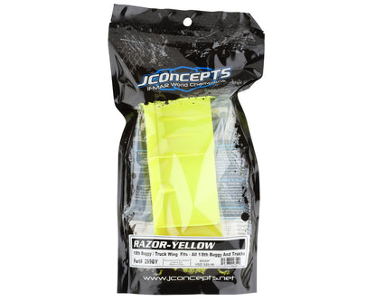 JConcepts Razor 1/8 Off Road Wing (Yellow)