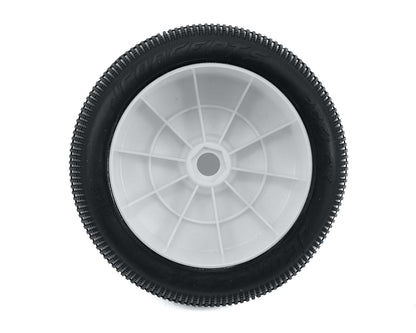 JConcepts Reflex 4.0" Pre-Mounted 1/8th Truggy Tires (2) (White) (Green)