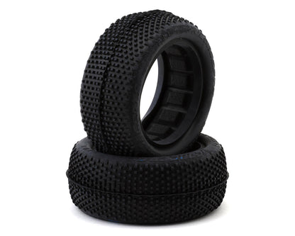 JConcepts Double Dee's V2 2.2" 4WD Front Buggy Tires (2) (Blue)