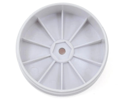 JConcepts 12mm Hex Bullet 60mm Front Wheels (4) (B6/B5/RB6) (White)