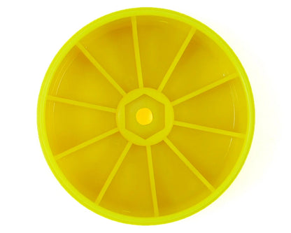*CLEARANCE* JConcepts 12mm Hex Bullet 60mm Rear Wheels (4) (B6/RB6/SRX/XB4) (Yellow)