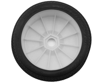 JConcepts Relapse Pre-Mounted 1/8th Buggy Tires (White) (2) (Green)