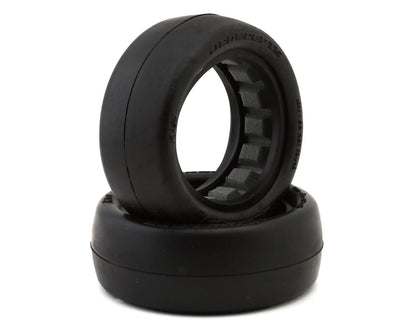 JConcepts Silent Rage 2.2" 2WD Front Buggy Dirt Oval Tires (2) (Silver)