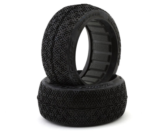 JConcepts Double Bar 1/8 Off-Road Buggy Tires (2) (Aqua A2)