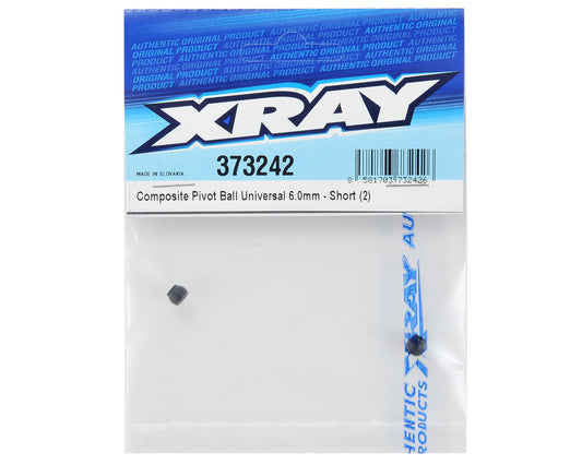 XRAY Composite Pivot Ball Universal 6.0MM Short (2)