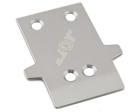 J&T Bearing Co. Tekno NB48 2.1/2.2 Stainless Steel Front Skid Plate