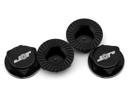 J&T Bearing Co. Aluminum 17mm Serrated Wheel Nuts