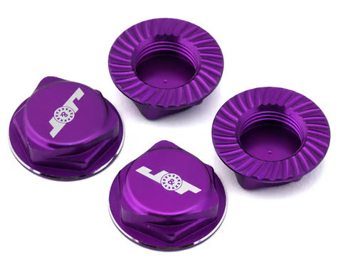 J&T Bearing Co. Aluminum 17mm Serrated Wheel Nuts