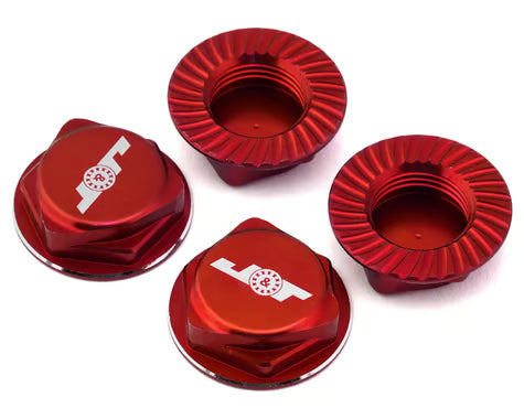 J&T Bearing Co. Aluminum 17mm Serrated Wheel Nuts