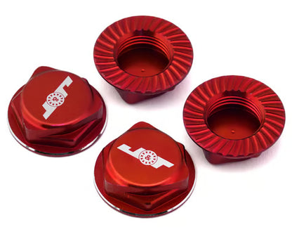 J&T Bearing Co. Aluminum 17mm Serrated Wheel Nuts