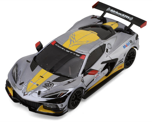 Kyosho MR-04 Mini-Z RWD ReadySet w/Chevrolet® Corvette® C8.R Body (Chrome/Yellow)
