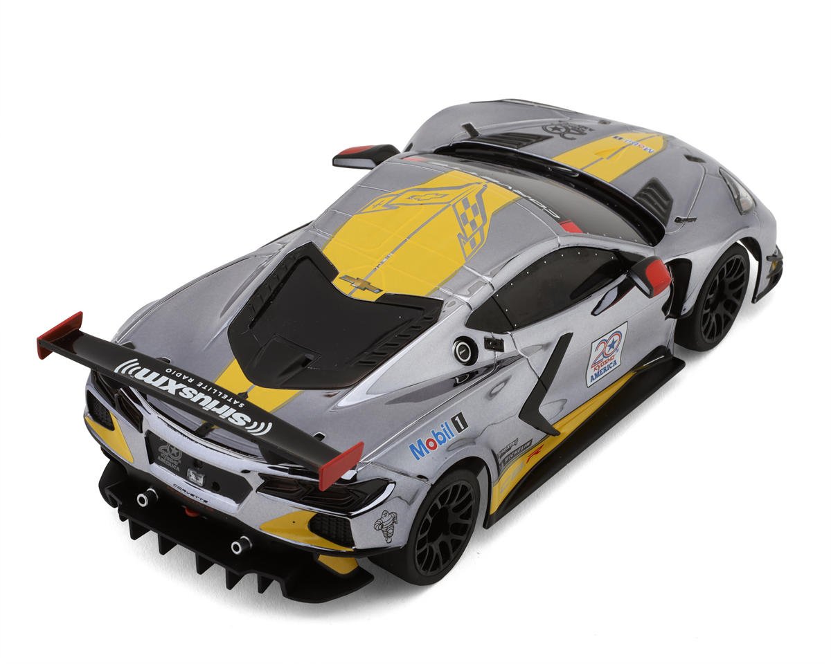 Kyosho MR-04 Mini-Z RWD ReadySet w/Chevrolet® Corvette® C8.R Body (Chrome/Yellow)