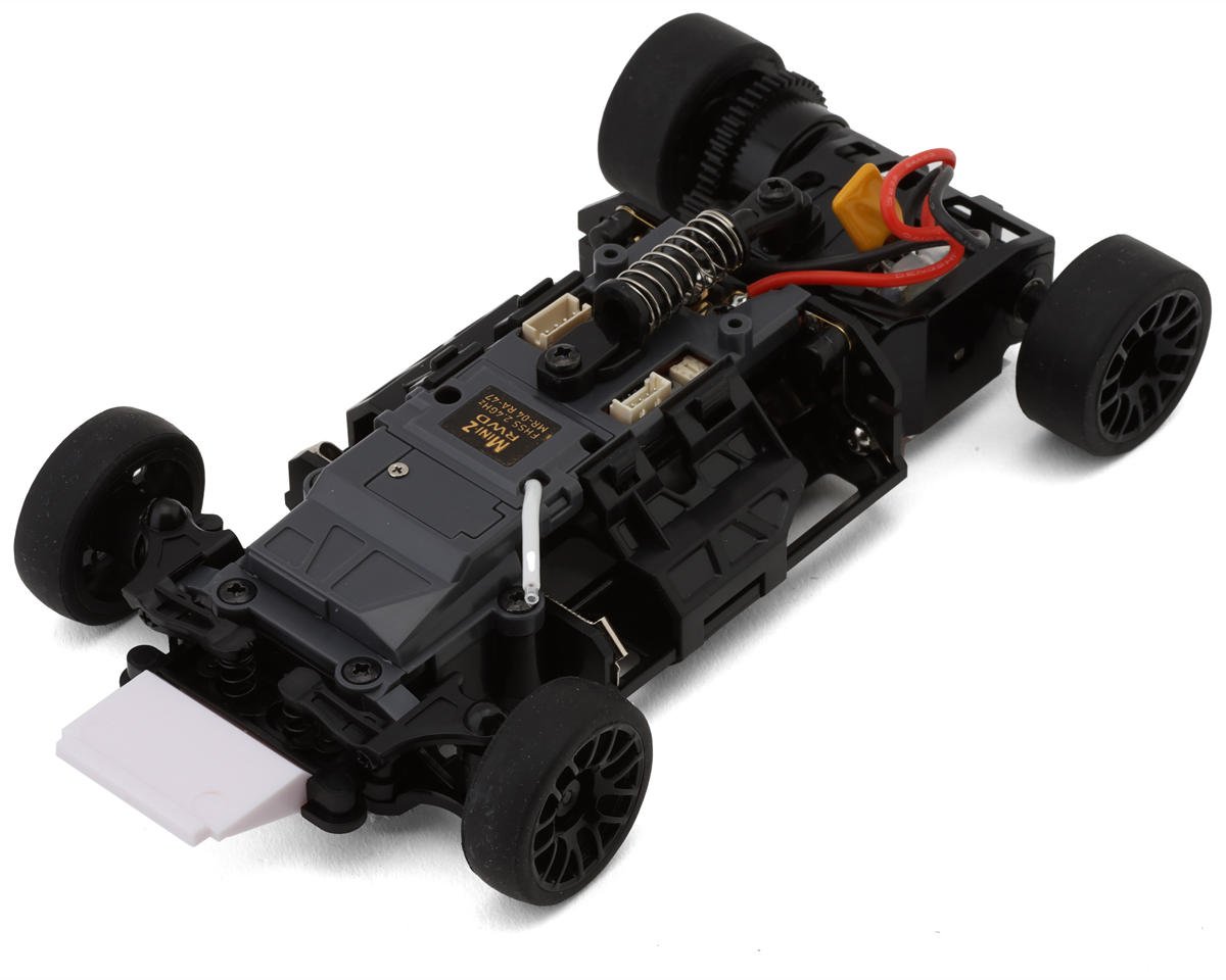 Kyosho MR-04 Mini-Z RWD ReadySet w/Chevrolet® Corvette® C8.R Body (Chrome/Yellow)