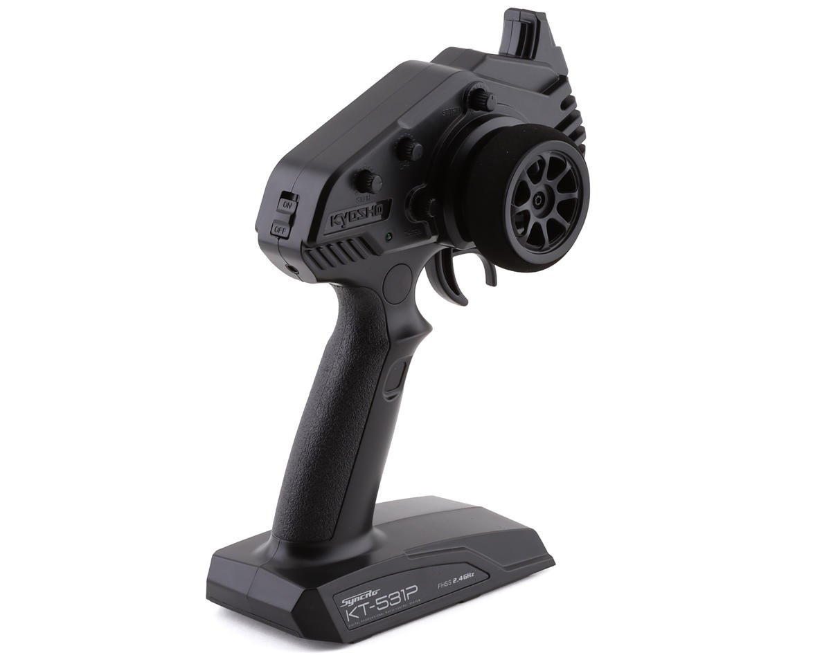 Kyosho MR-04 Mini-Z RWD ReadySet w/Chevrolet® Corvette® C8.R Body (Chrome/Yellow)