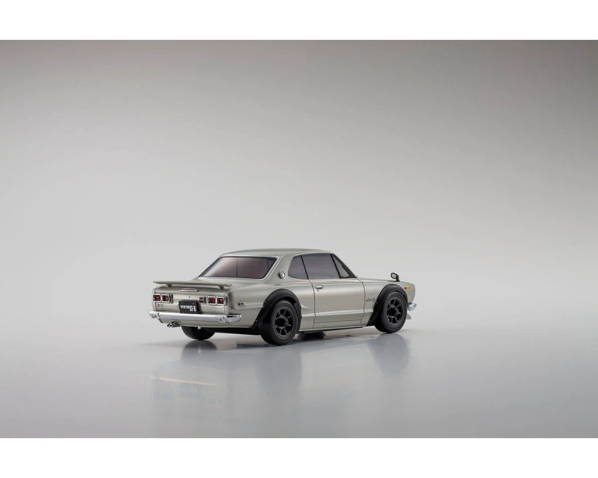 Kyosho MR-04 RWD Mini-Z ReadySet w/Nissan Skyline 2000GT-R KPGC10 Body (Silver) w/KT-531P 2.4GHz Radio