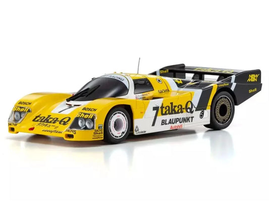 ***Pre-Order Kyosho MR-04 RWD Mini-Z Readyset w/Porsche 962C Coupe LH Body (Yellow/White) w/KT-531P 2.4GHz Radio