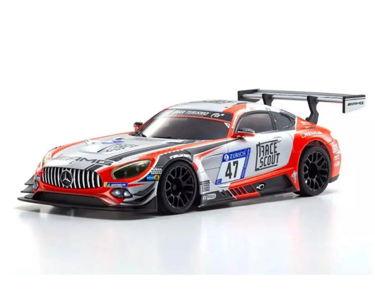 ***Pre-Order***Kyosho MR-04 RWD Mini-Z Readyset w/2018 Nurbuergring Mercedes-AMG GT3 Body (Red/Grey) w/KT-531P 2.4GHz Radio