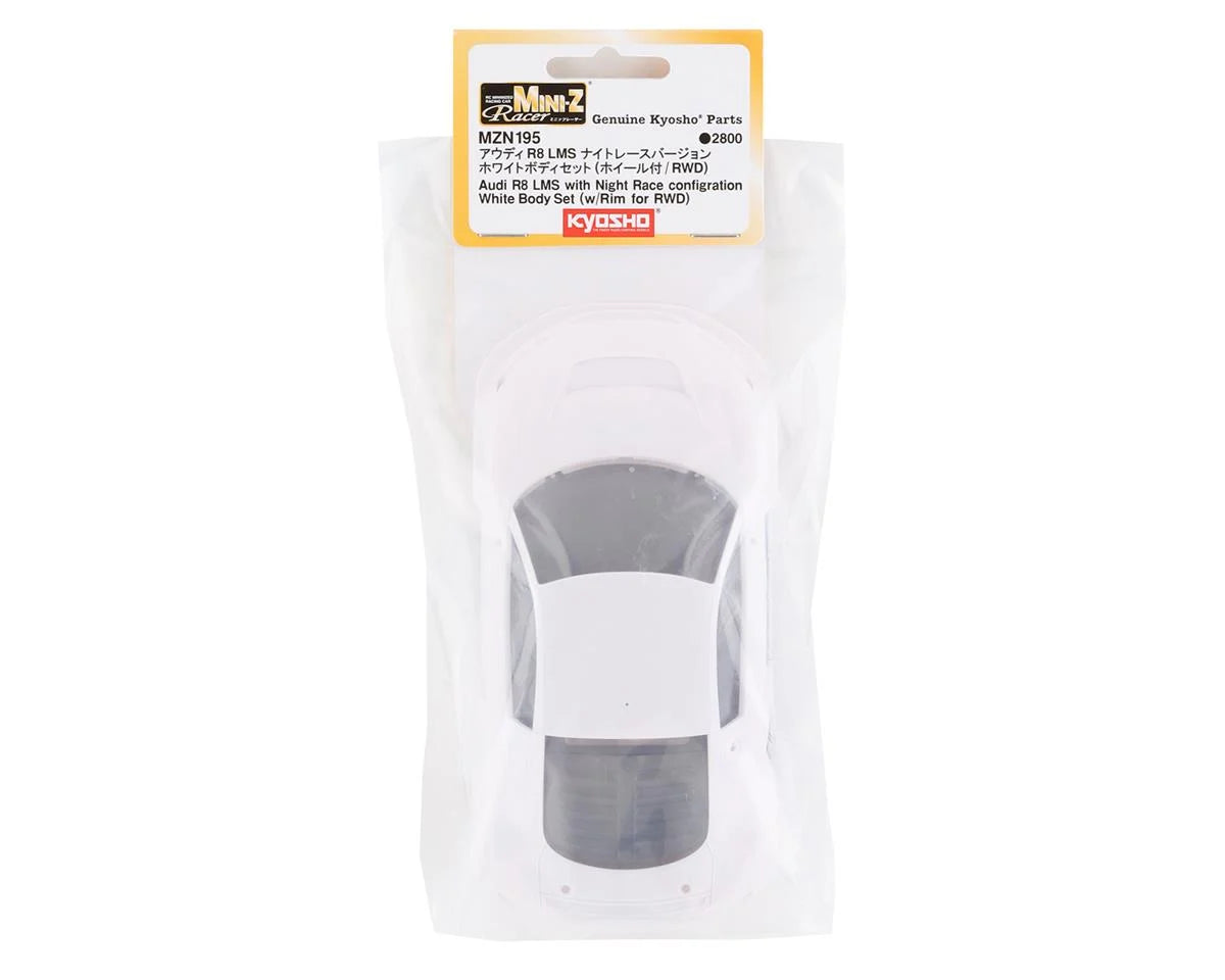 Kyosho Mini-Z MR-03W-MM Audi R8 LMS Night-R Body (Unpainted)