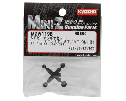 Kyosho Mini-Z SP Pinion Gear Set (6T/7T/8T/9T)
