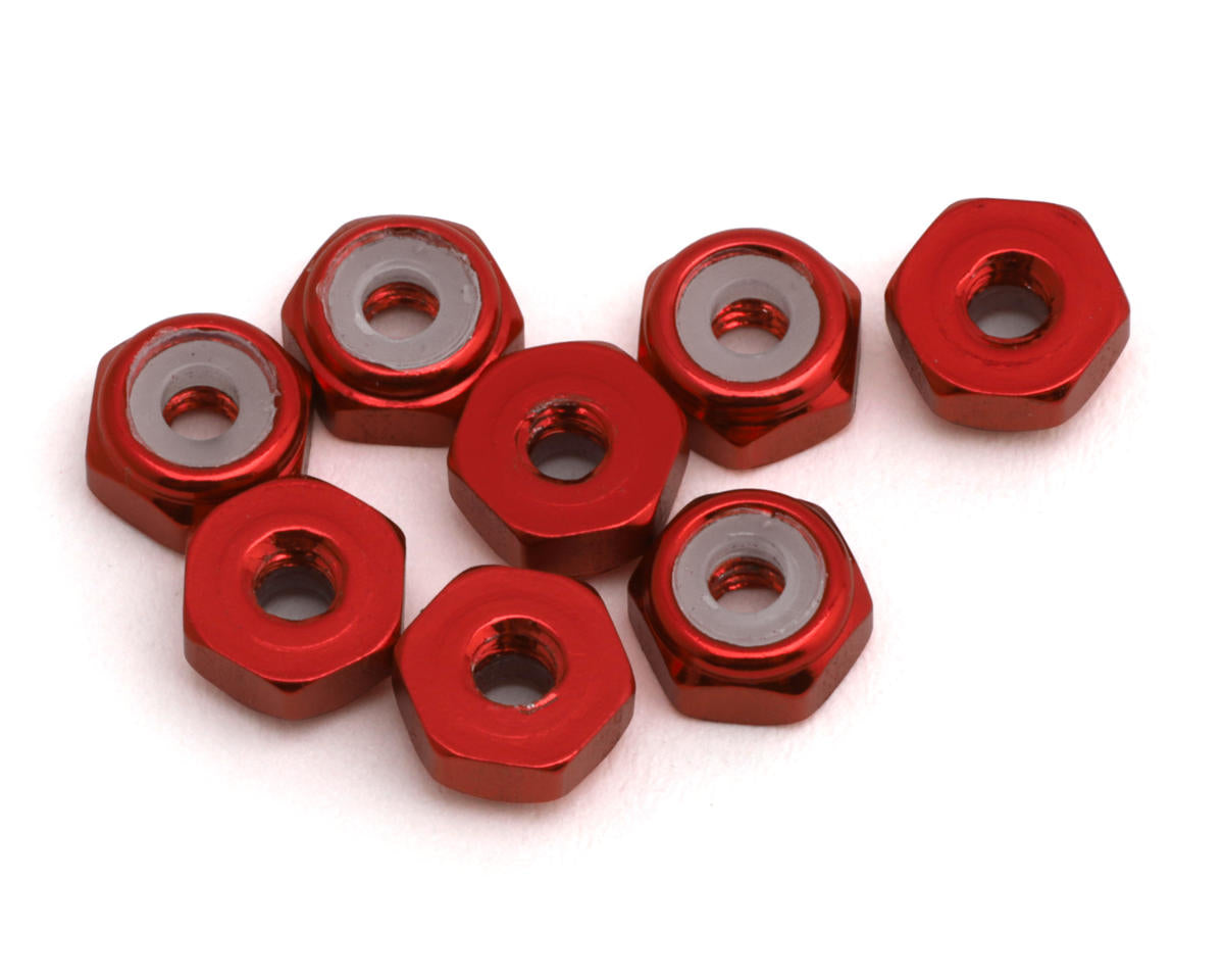 Kyosho 2mm Aluminum Ny-Lock Nuts (8)