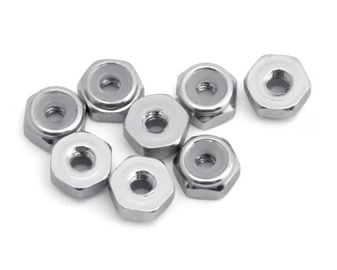 Kyosho 2mm Aluminum Ny-Lock Nuts (8)