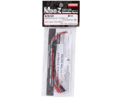 Kyosho Mini-Z LED Light Set (Clear & Red) (ICS Connector)