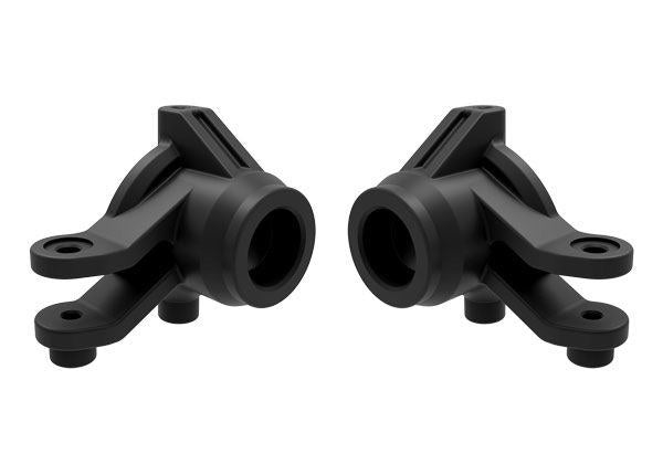 Traxxas Steering blocks, left & right (black)