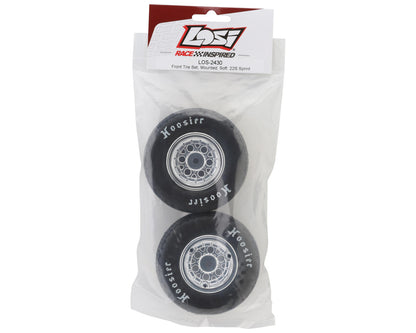 Losi 22S Sprint Front Tire Set, Mounted (Soft) (2)
