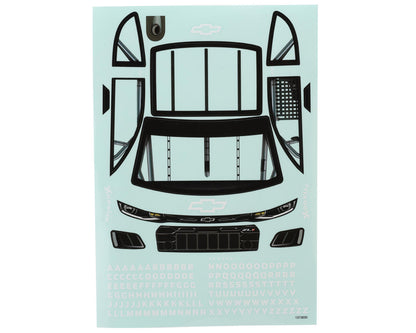 Losi Asphalt Late Model Grom Chevrolet ZL1 Pre-trimmed Body Set (Clear)