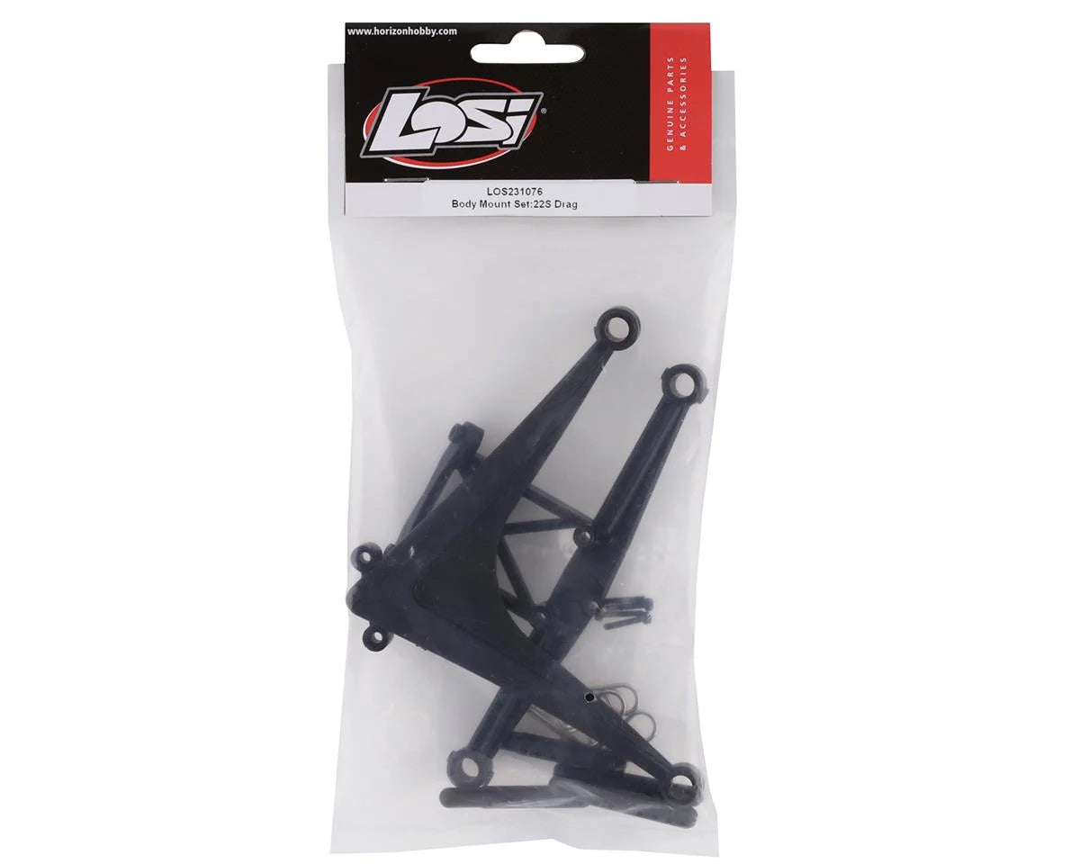 Losi 22S Drag Body Mount Set