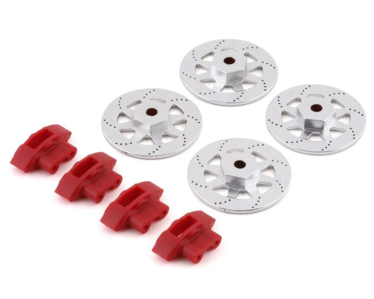 Losi V100 Wheel Hex Brake Rotor & Caliper Set
