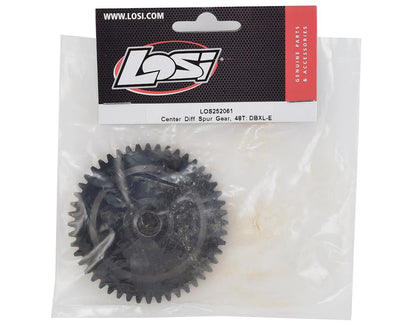 Team Losi Center Diff Spur Gear 48T DBXL-E