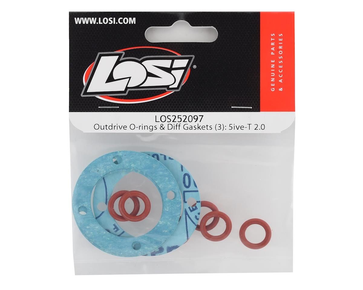 Losi 5IVE-T 2.0 Differential O-Ring & Gasket Set (3)