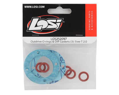 Losi 5IVE-T 2.0 Differential O-Ring & Gasket Set (3)