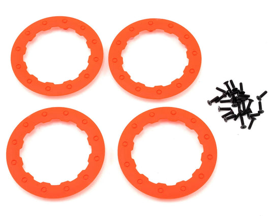 Losi Beadlock Rings (Orange) (4)