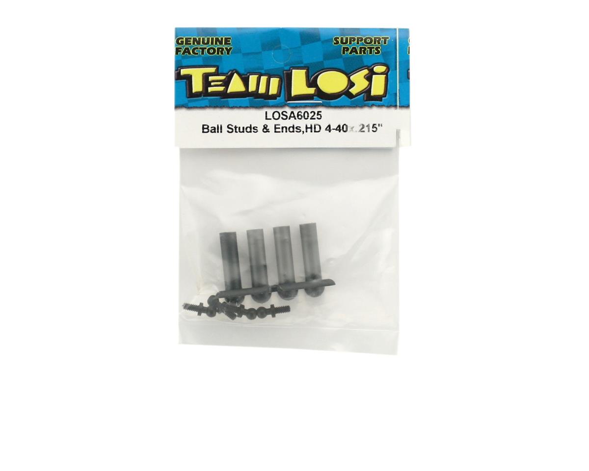 Losi Ball Studs & Ends Heavy Duty 4-40 x .215"