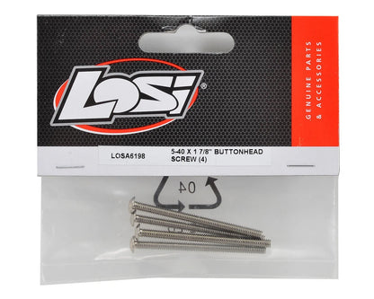 5-40 x 1 7/8" Button Head Screws (4) Losi